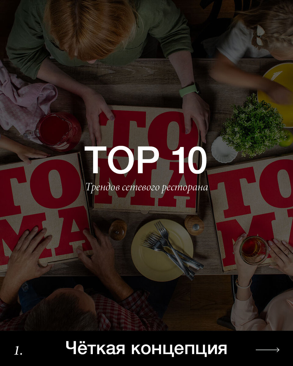 Четкая концепция и сохранение локальной идентичности.  Сетевая концепция ресторана делает акцент на семейных ценностях и любви к пицце, как простому объединяющему семью блюду. Обновленная бренд-концепция развивает эти ценности во всех точках контакта: в интерьерном оформлении ресторанов, в коммуникации и дизайне, в обслуживании, в самом продукте. Мы сохранили полюбившиеся гостям ценности и учли все региональные вкусовые предпочтения при создании нового бренда.