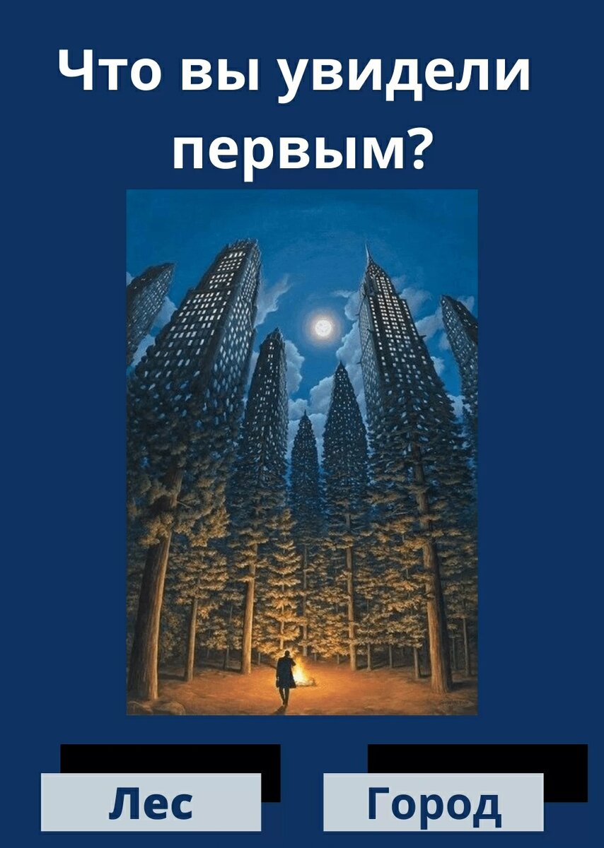 Лес или город?