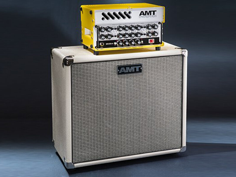 Гитарный стек на 8 ом: гитарный усилитель AMT Stonehead-50-4 + кабинет  AMT-СV30-112