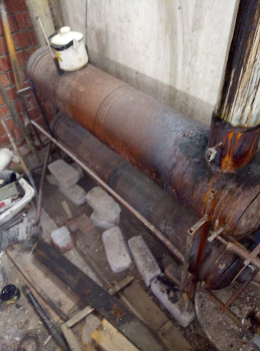 Печь из газовых 