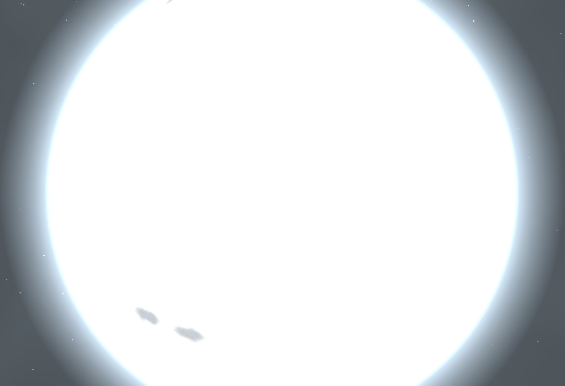 Ригель на расстоянии 1 а.е.