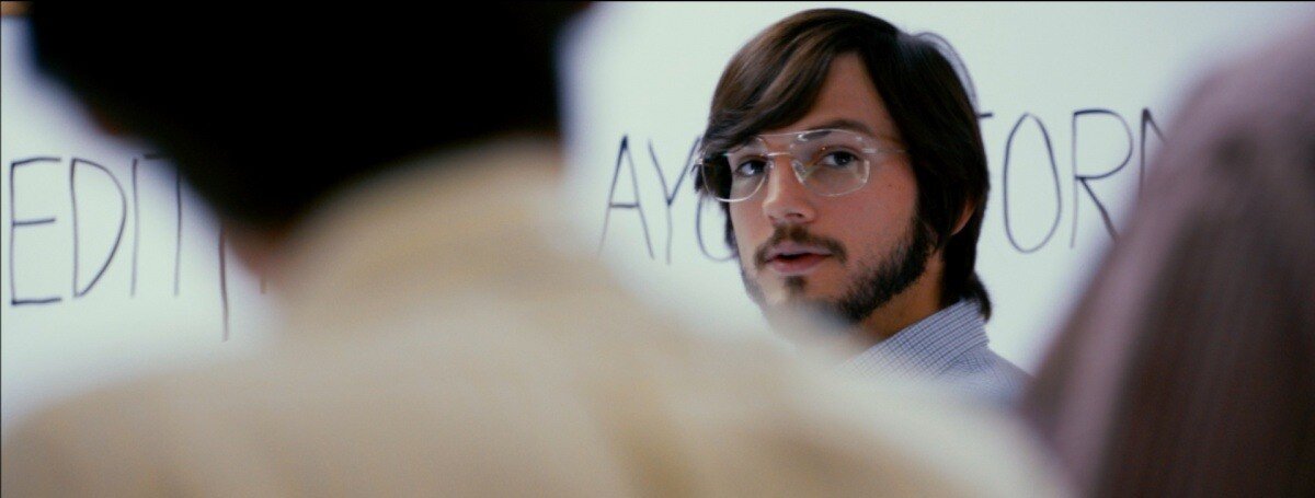 Кадр из фильма "Джобс: Империя соблазна". Изображение взято из свободных источников