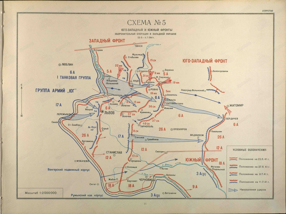 22 июня операция. Юго-Западный фронт июль 1942. Юго-Западный фронт 1941 карта. Юго-Западный фронт в 1941 году карта. Карта Западного фронта 22 июня 1941 года.