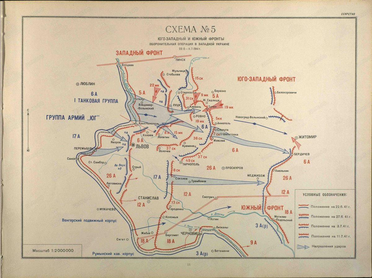 22 июля карты. Юго-Западный фронт в 1941 году карта. Западный фронт 1941 карта. Киевская стратегическая оборонительная операция 1941 карта.