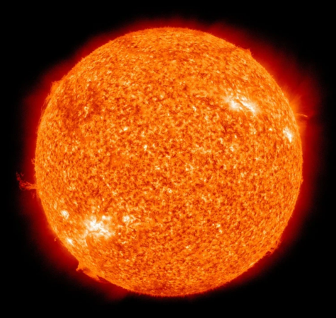 Магнитные бури происходят в следствии вспышек на Солнце