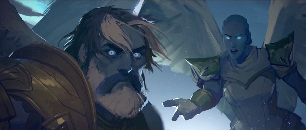 Утер чуток прогоняет