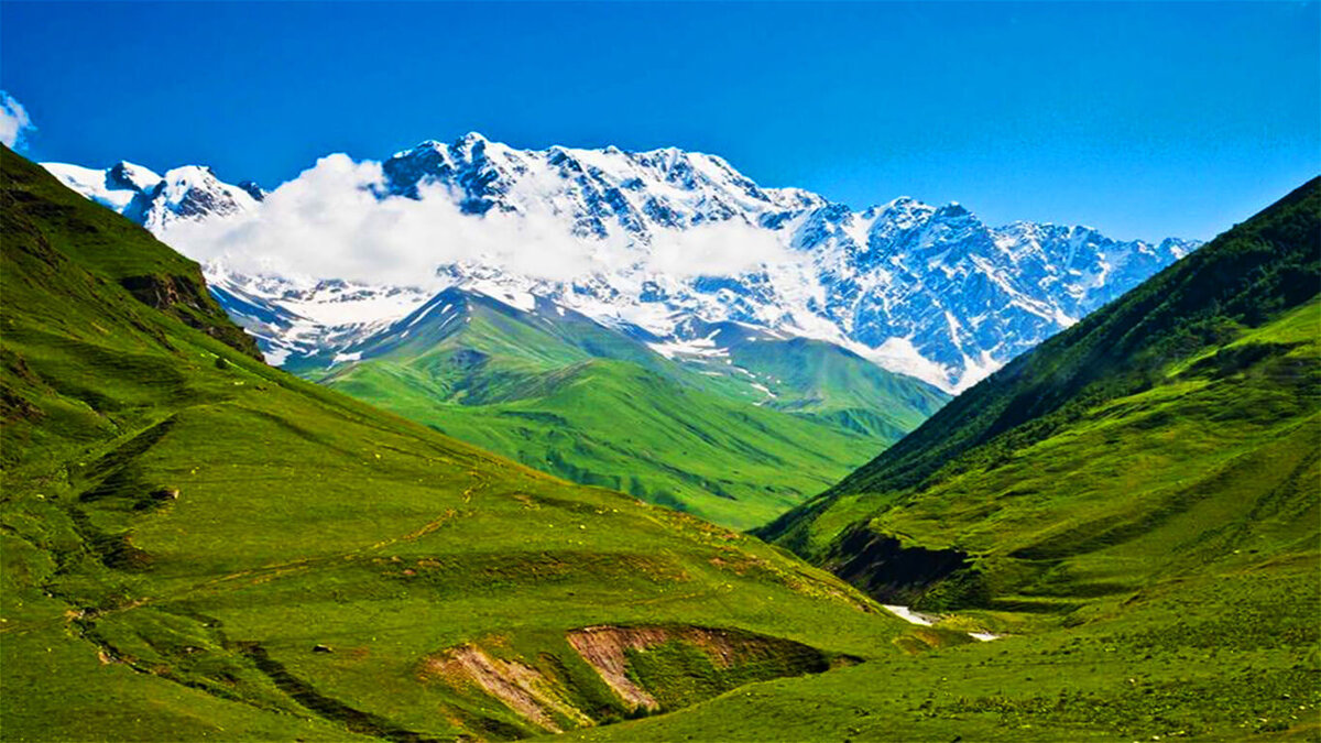 Какая наивысшая точка кавказа. Гора Шхара Грузия. Грузия вершина Шхара. Шхара Сванетия. Грузия Сванетия Шхара.
