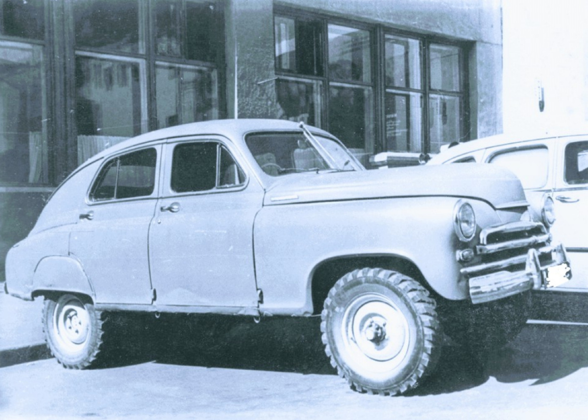 Победа в полном приводе.