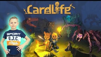 Cardlife игра про выживание в картонном мире - Даник играет в CardLife Creative Survival