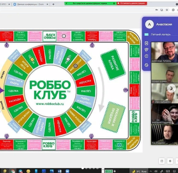 Первая в рамках клуба игра для предпринимателей «РОББО КЛУБ»