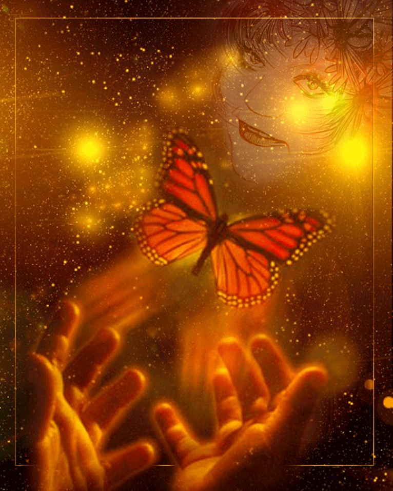 Полетим на свет. Счастье бабочки. Бабочка на ладони. Бабочка улетает с ладони. Частичка счастья в ладонях.