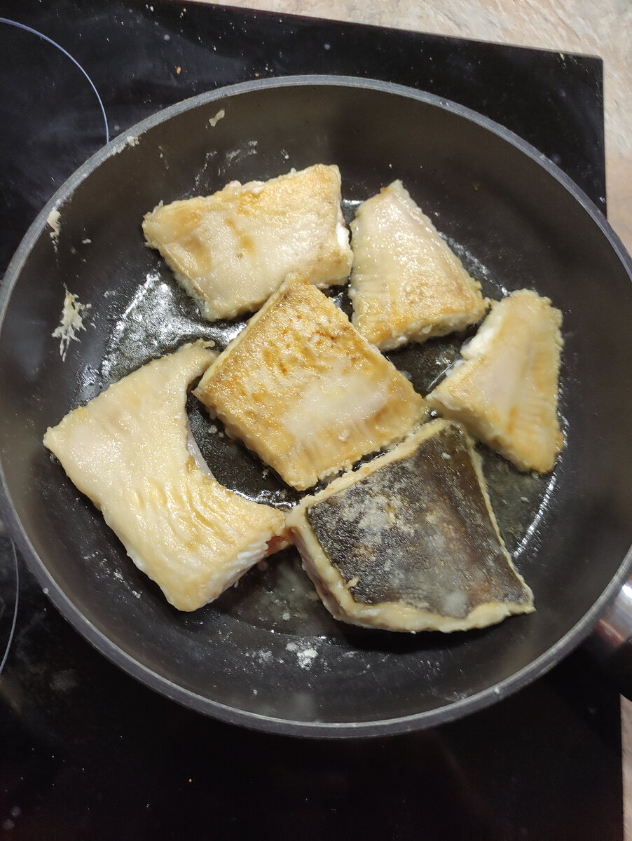 Обжариваем с другой стороны.