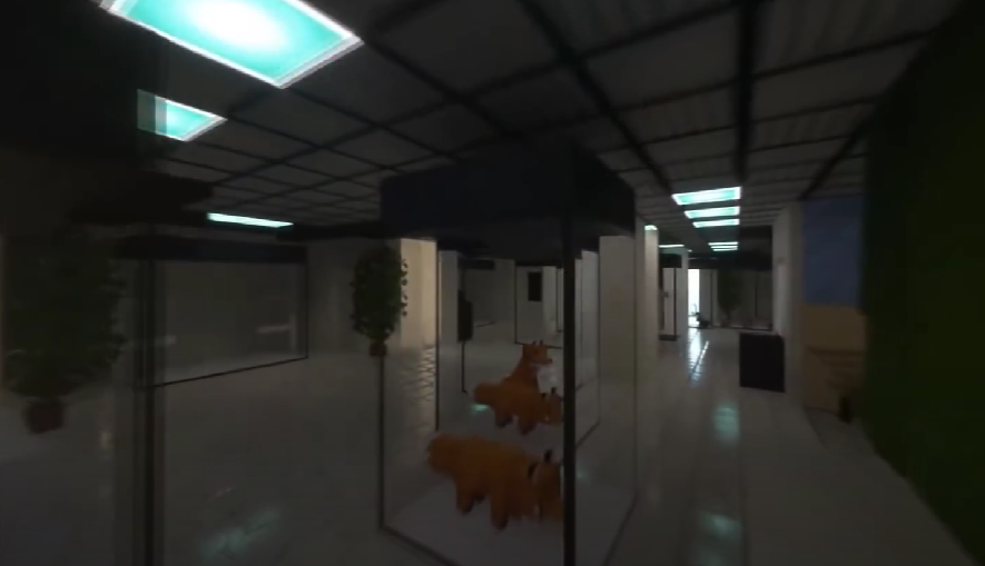 Попытка воссоздать стеллаж с лисами на официальной карте "Дарвиновский музей в Minecraft". К сожалению, многообразия нашей любимой игры не хватило. Делать обзор на карту?