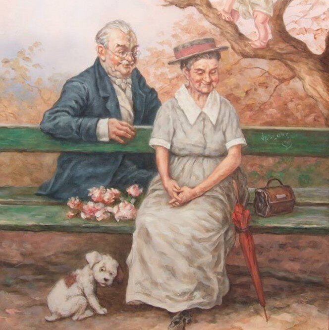 Художник Ласло Эндре Сас.