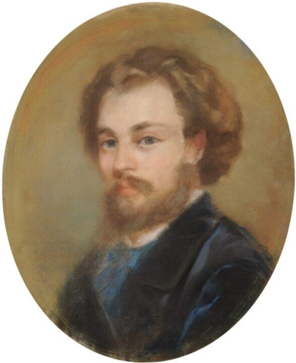 Константин Маковский. «Автопортрет», 1870 год, Государственный Русский музей, Санкт-Петербург © Public domain