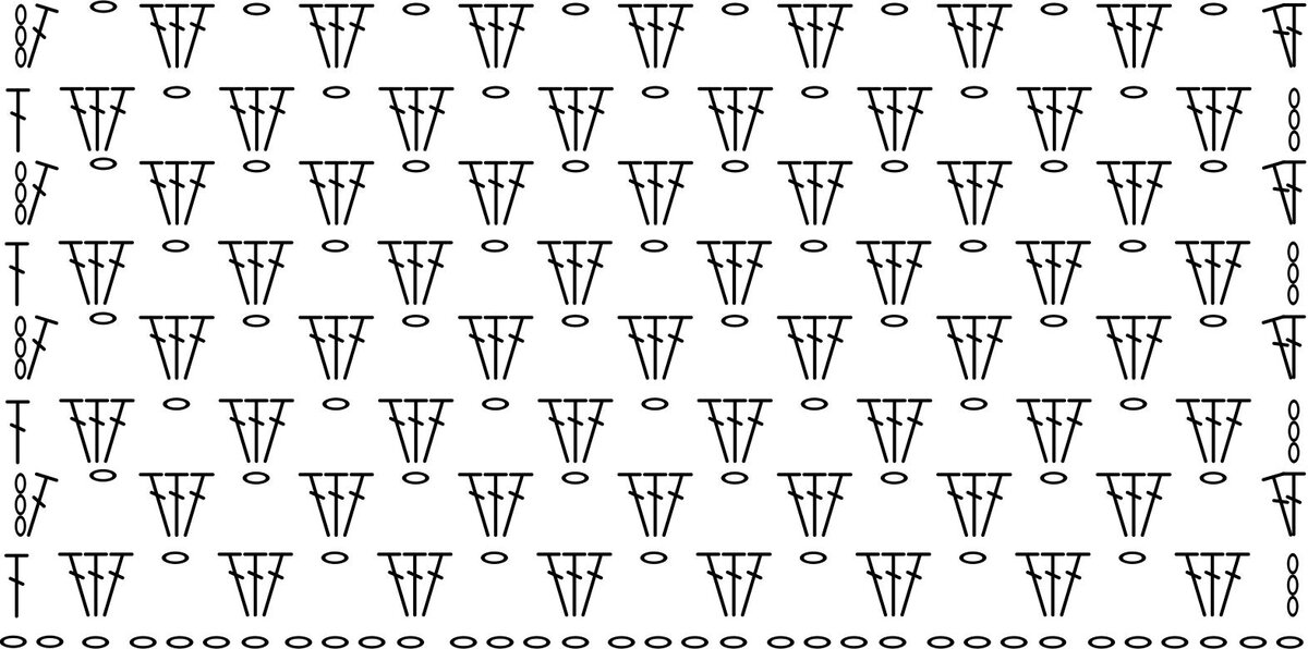 Схема узора