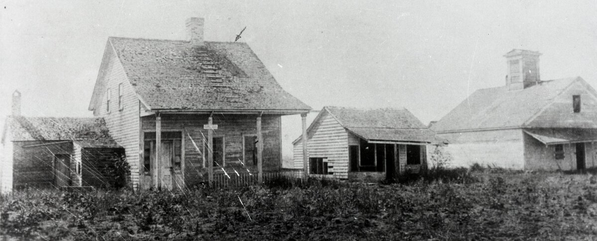 Форт Гумбольдт — место армейской службы Гранта в январе- июле 1854 (фото конца XIX в.)