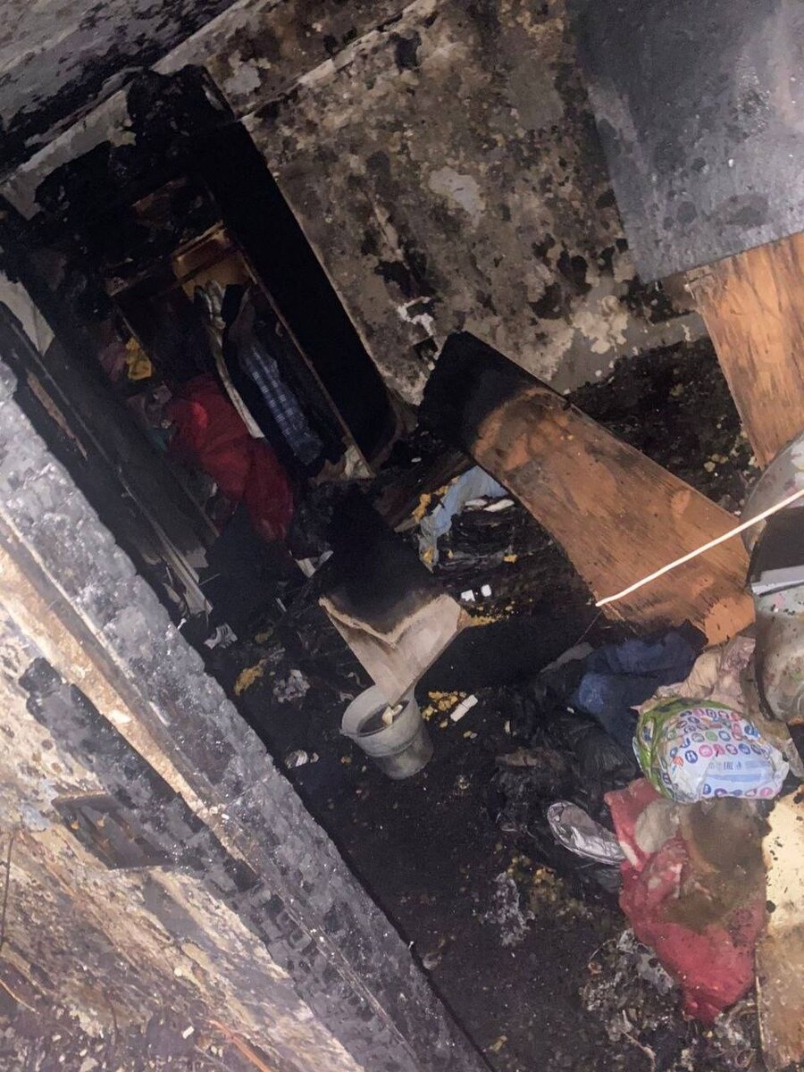 Ачинец сжег квартиру родственника, пока тот копал картошку