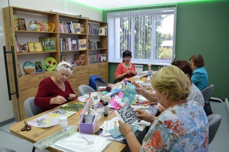    В Ташле открылась библиотека нового поколения Марина Шарт