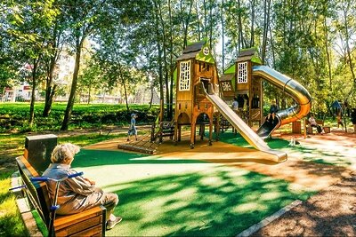    Блогоустройство парка в Москве © Сайт мэра Москвы