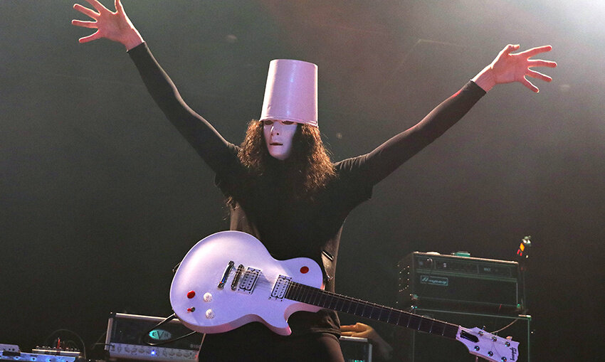 Buckethead без маски фото