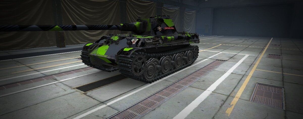 Пантера II из моего ангара WoT.