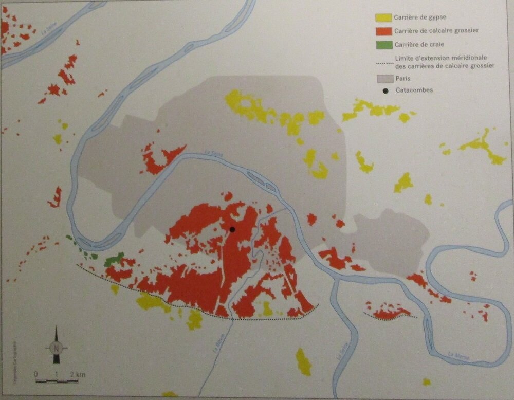 Карта одесских катакомб