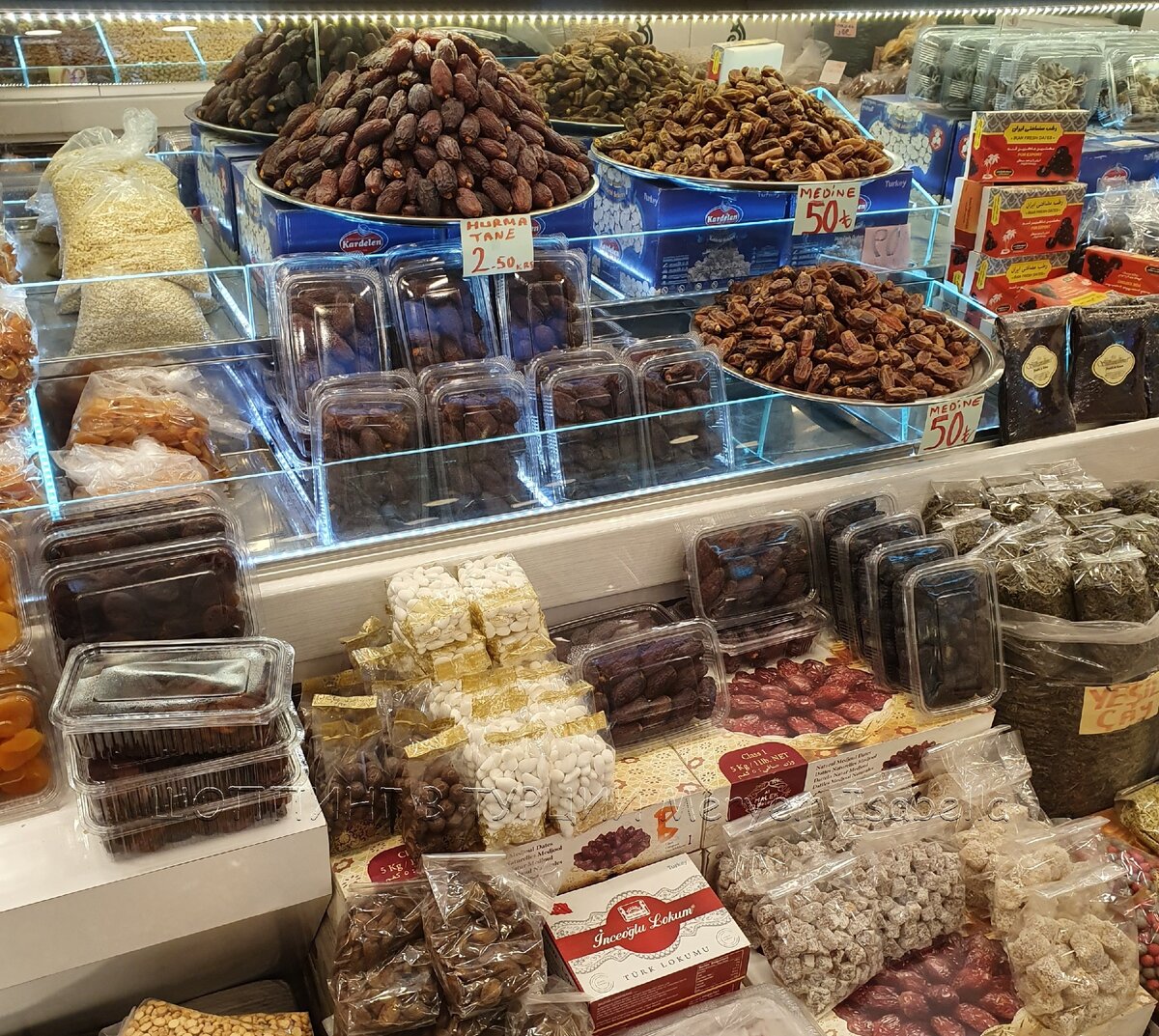 Турецкие магазины сухофруктов