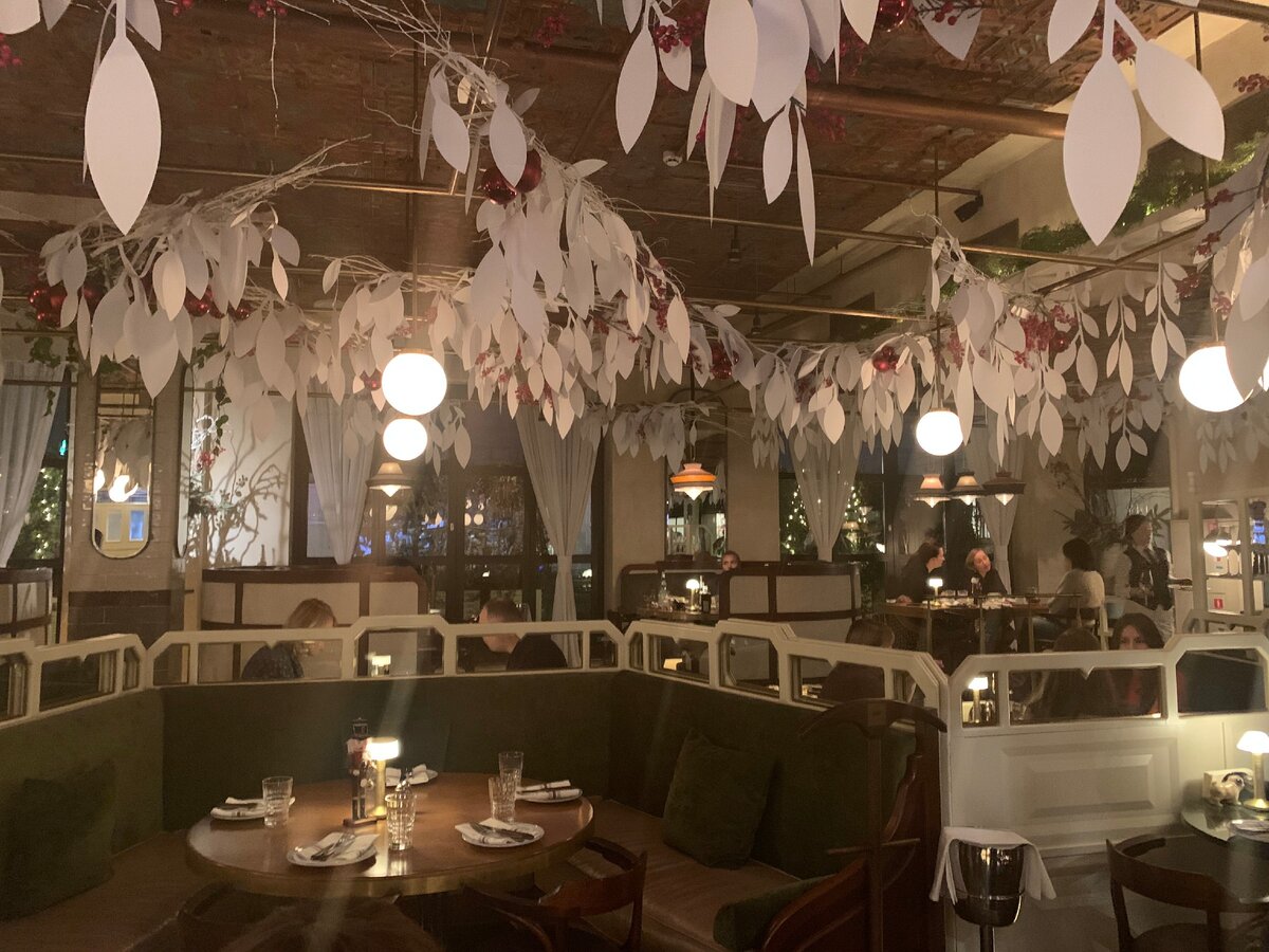 Интерьер ресторана