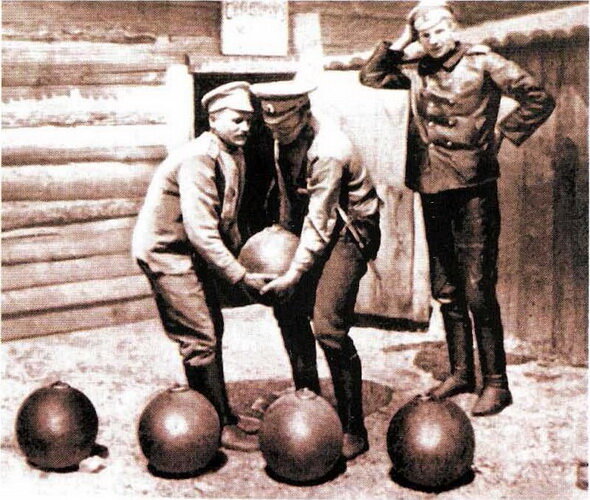 Авиабомбы  первой мировой