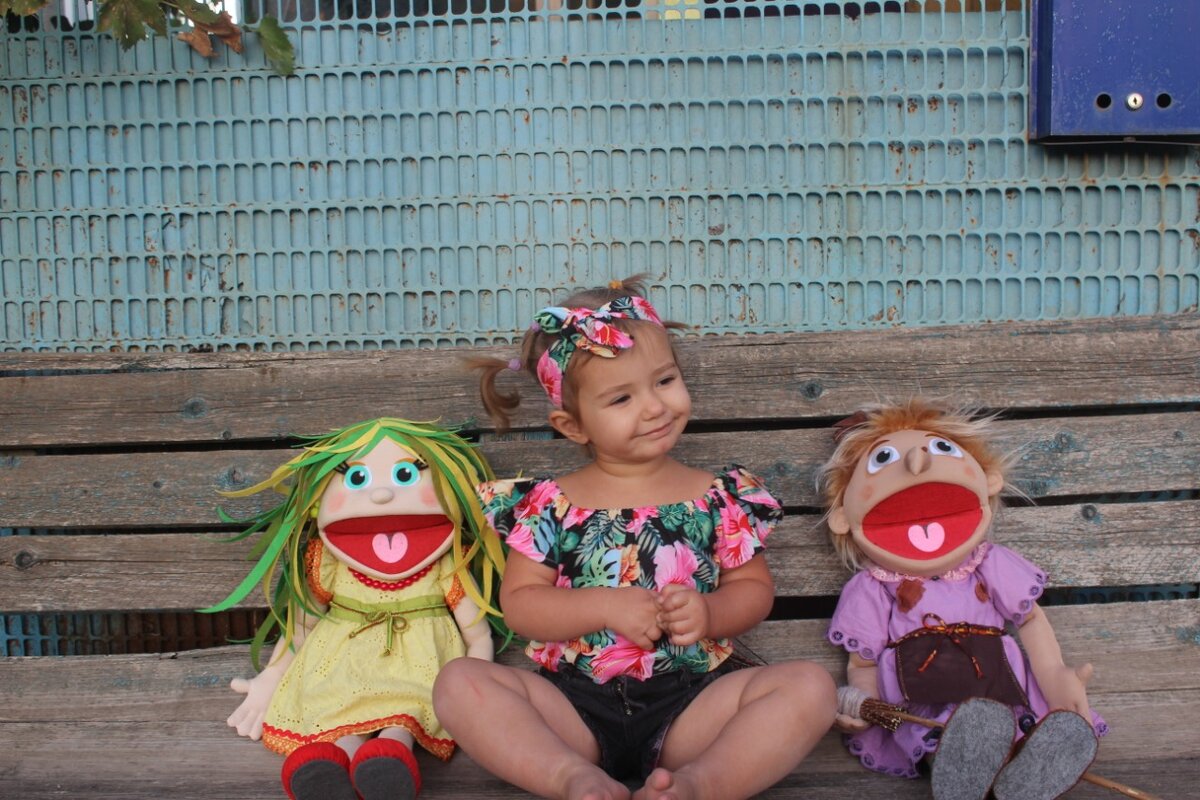 Летние денёчки дочурки с подружками