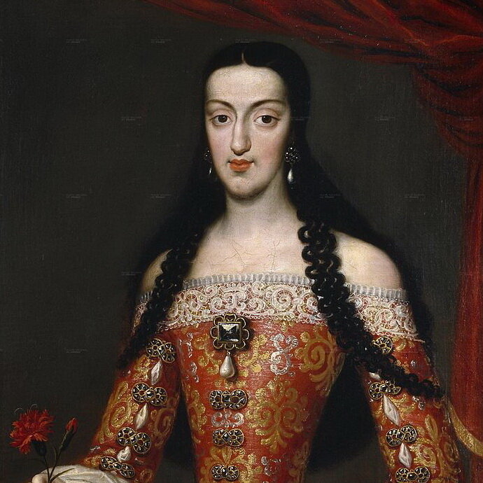 Портреты испанских королев с "Перегриной"