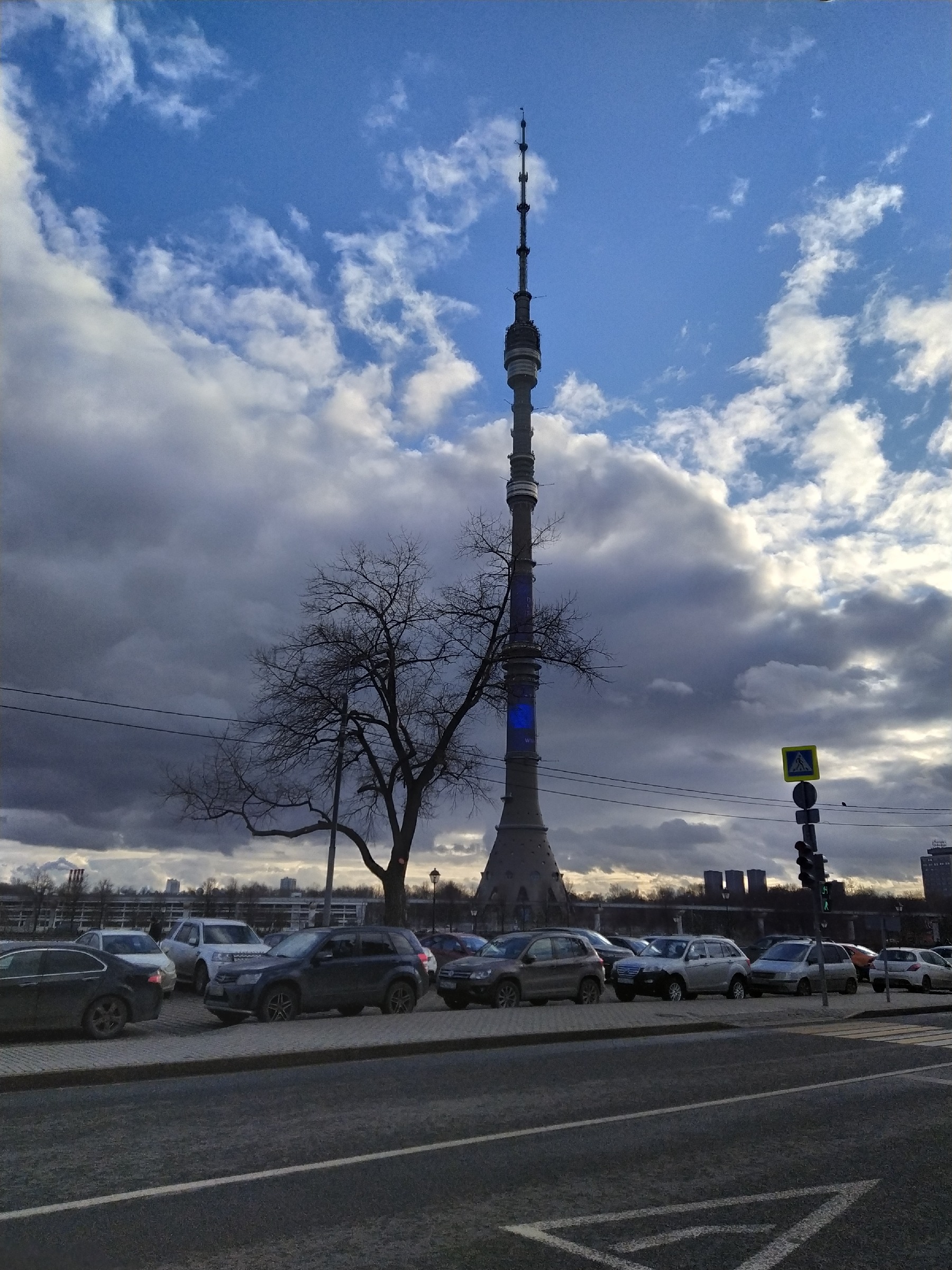 Фото строительства останкинской телебашни