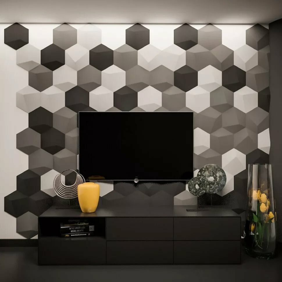 3d гипсовые панели deco line Modern m-48