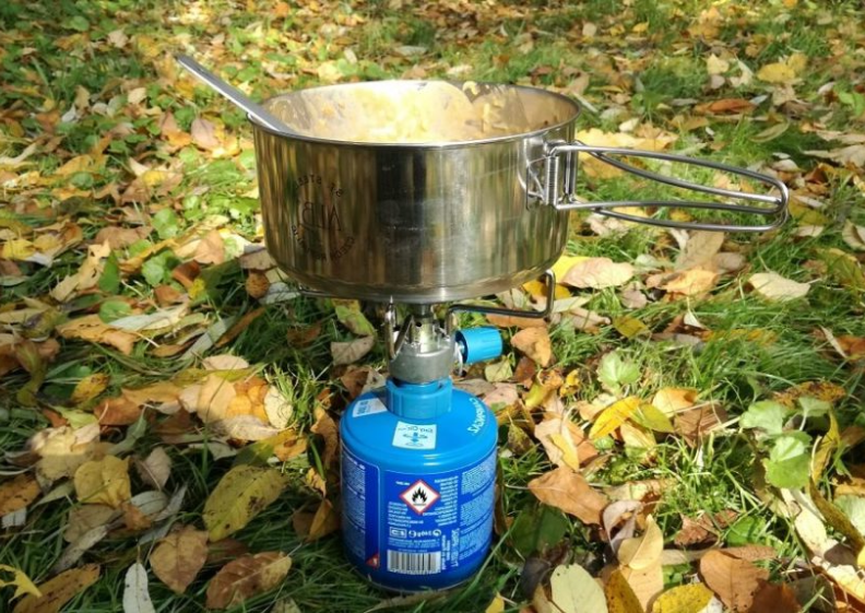 Горелка, которую я купил для похода на рыбалку