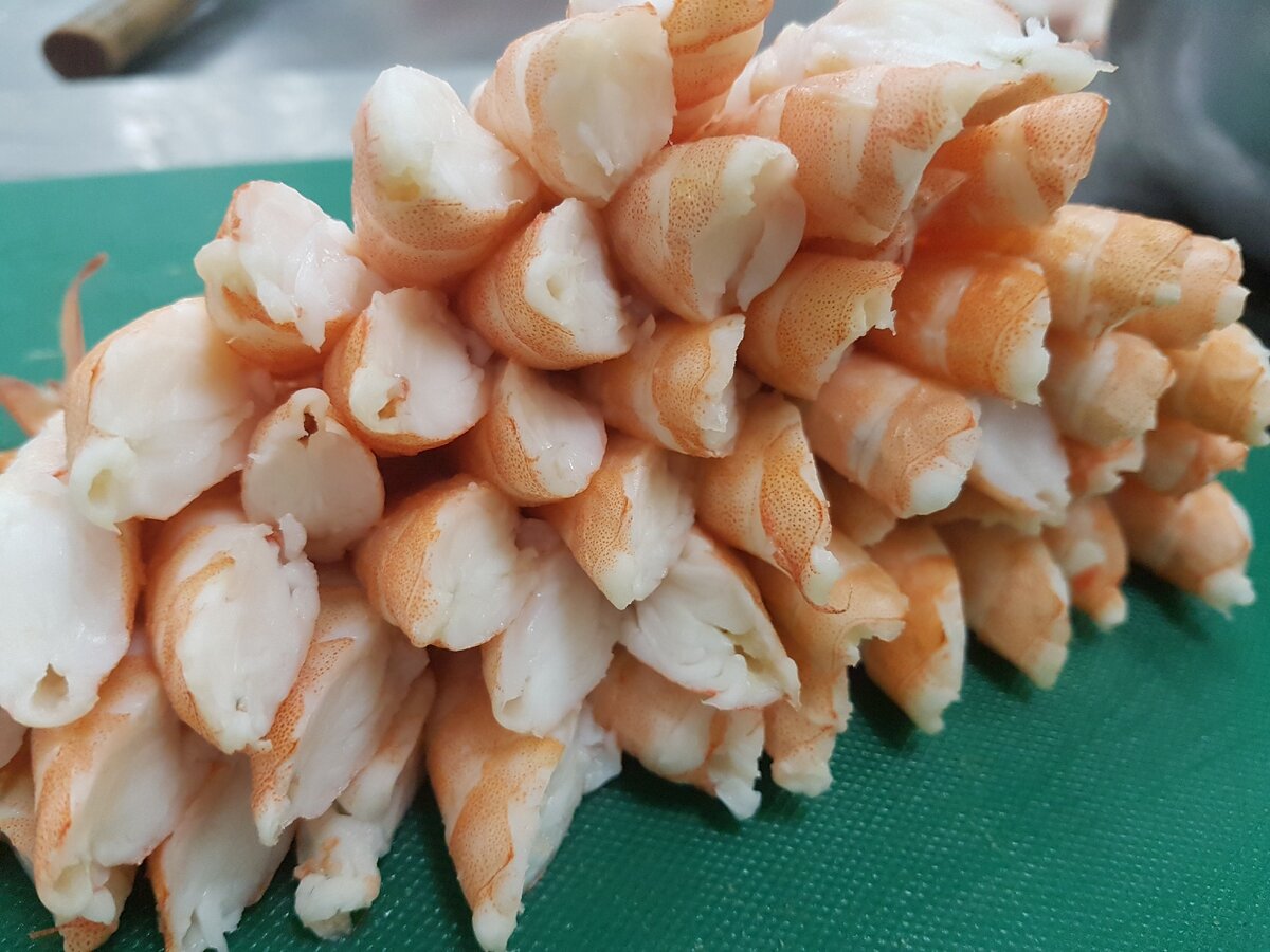 Креветки для суши.