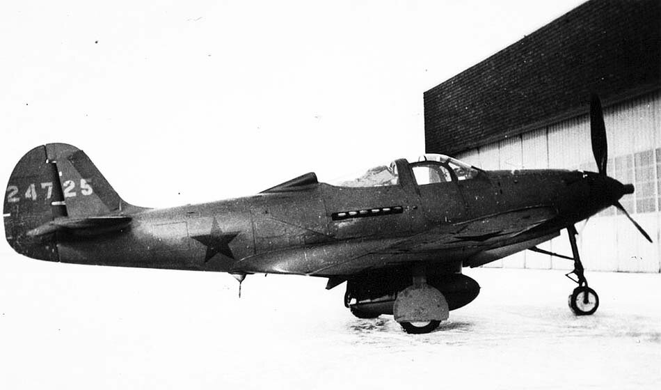 P-39 Airacobra в камуфляже ВВС РККА