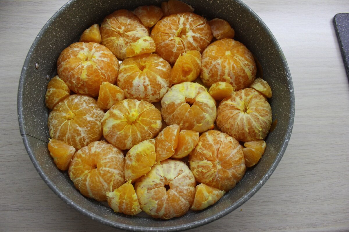 Мандариновый пирог рецепт