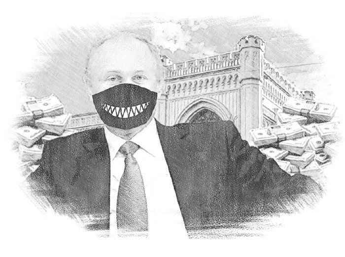 Какой-то миллиардер. Напишите в комментарии на кого похож)