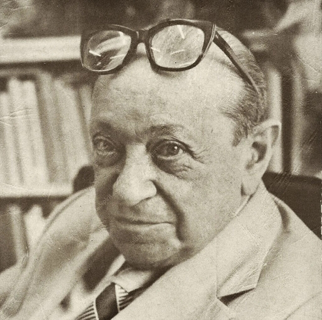 Андрей Седых, 1970-е гг., Нью-Йорк. Фотография Альфреда Тульчинского.