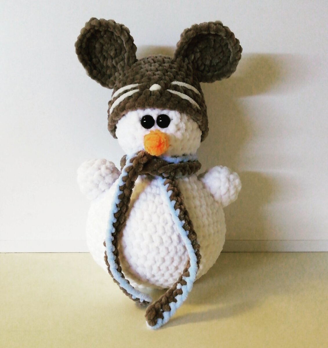 Снеговик, созданный с любовью