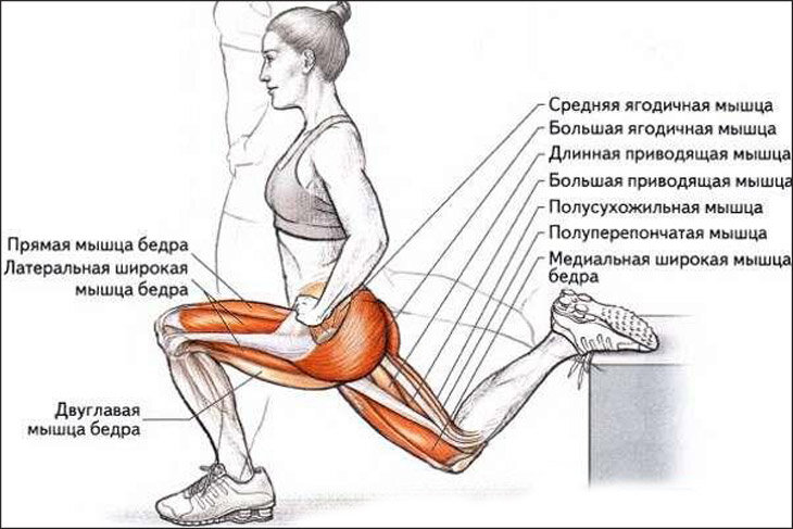 10 эффективных упражнений для мышц ног