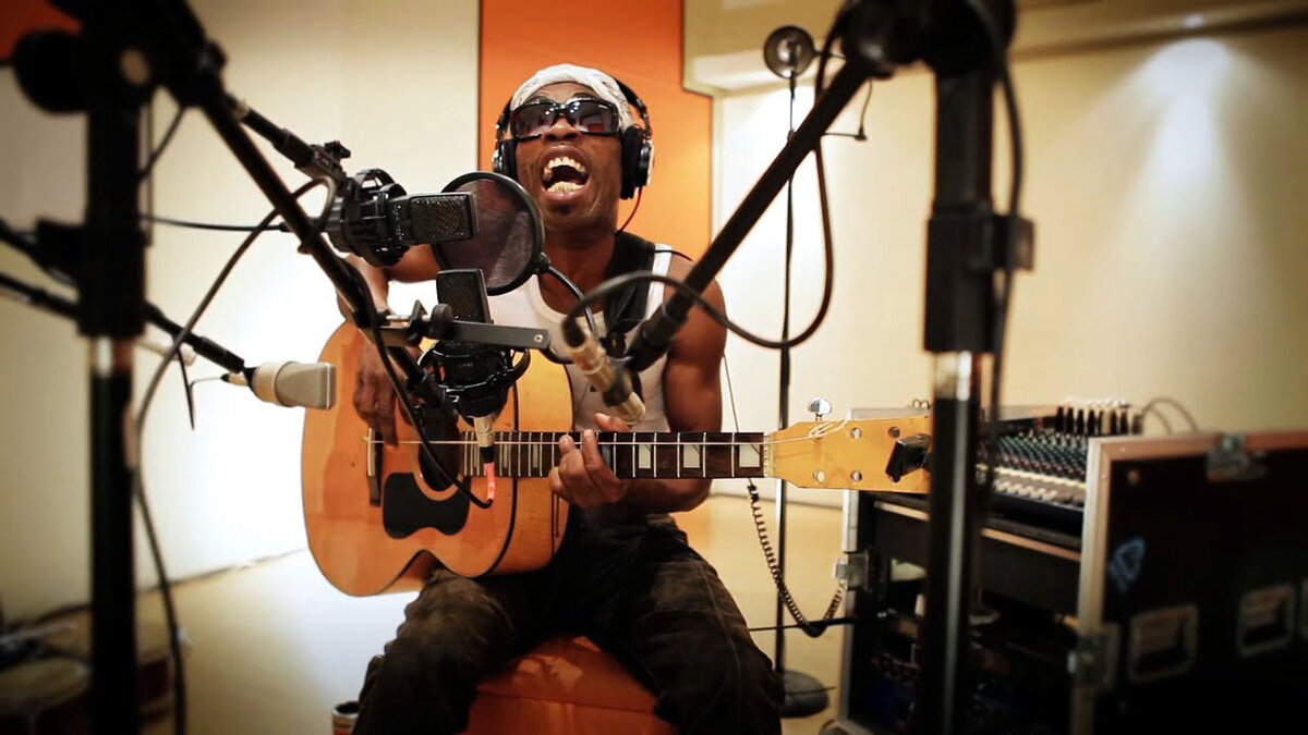 Работа в студии 