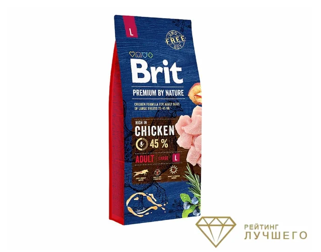 Корм для собак Brit Premium by Nature