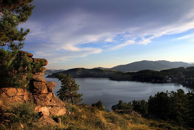 Бухтарминское водохранилище. Фото из интернета.