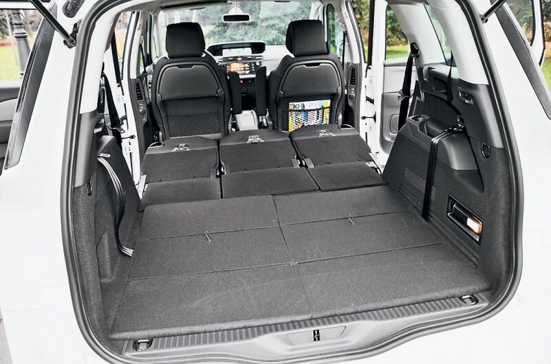 Citroen grand c4 picasso фальшпол. ситроен с4 гранд пикассо багажник. Citroen c4 picasso. багажник grand picasso. Citroen c4 grand picasso габариты.