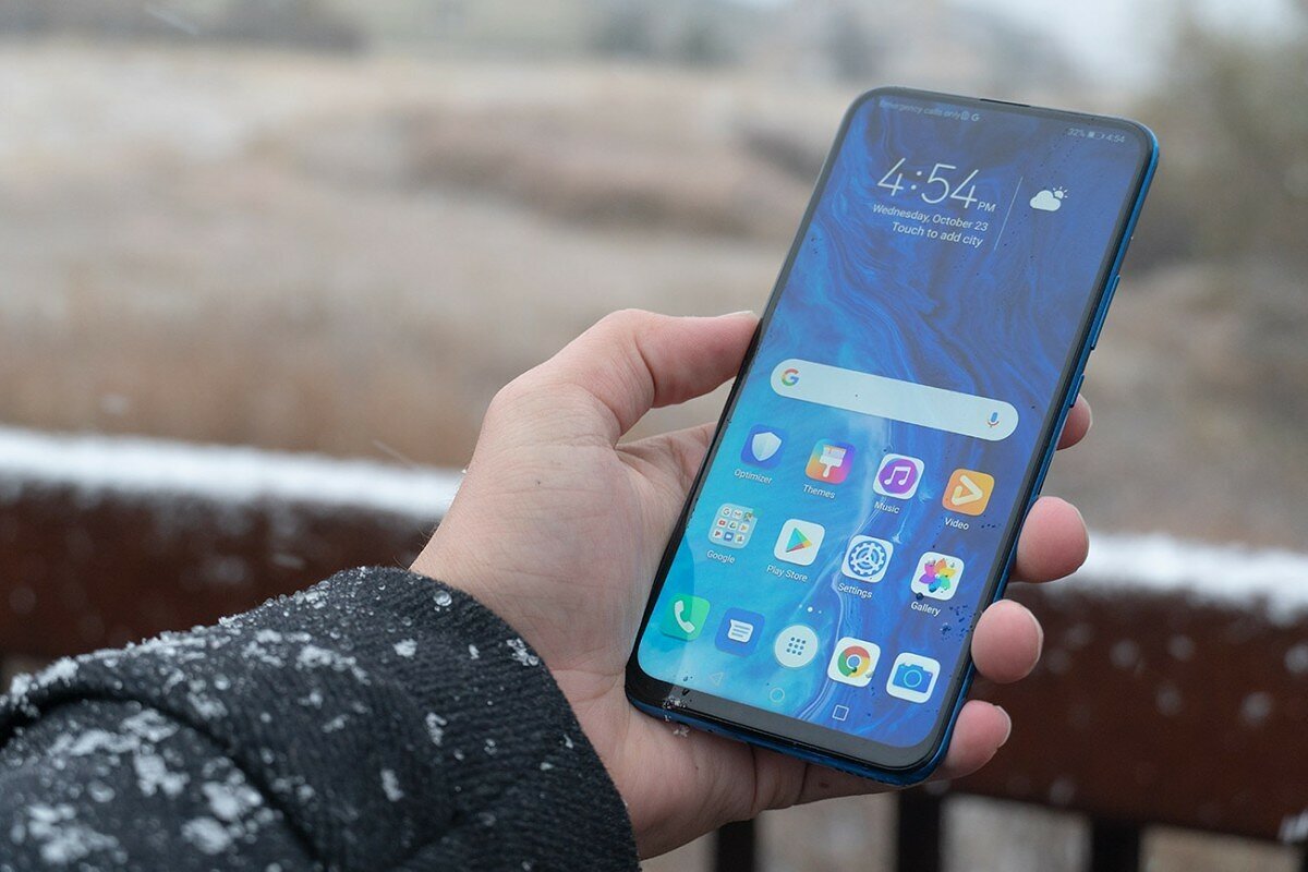 Honor 9X спереди