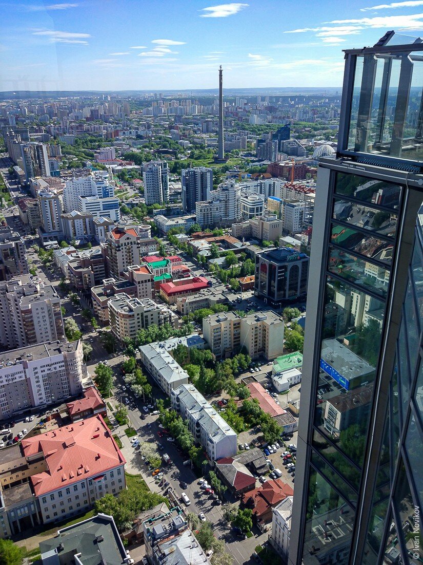 Смотровая площадка бизнес-центра 