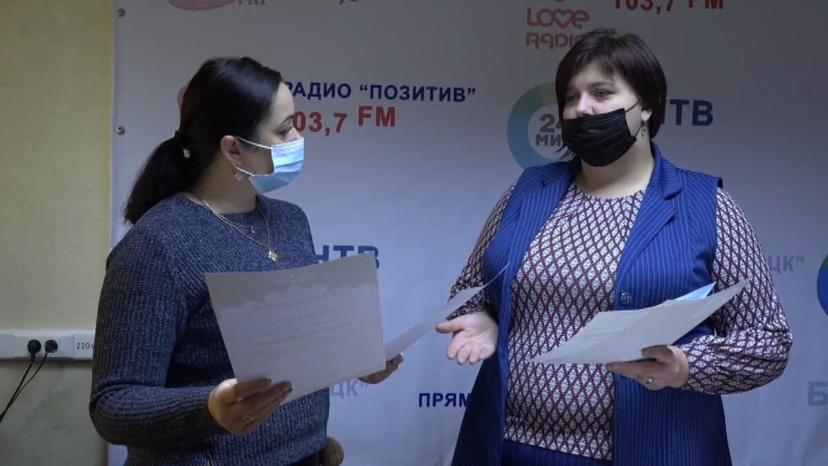 Юлия Царева - ведуща БНТВ, Алена Комарова - специалист РДНТ 