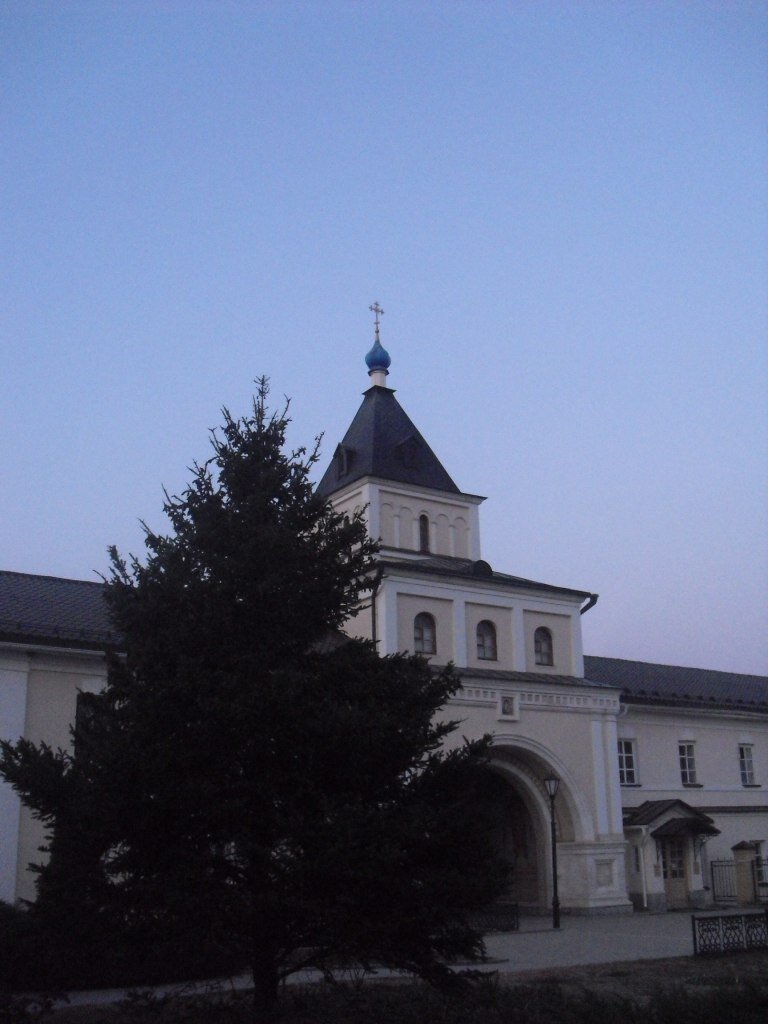 Ворота в Оптину.Фото автора.